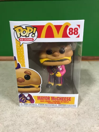 Funko POP! Ad Icons McDonald's MAYOR McCHEESE 88