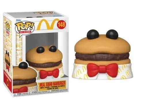 Funko Pop! Ad Icons: McDonalds - Meal Squad Hamburger #148