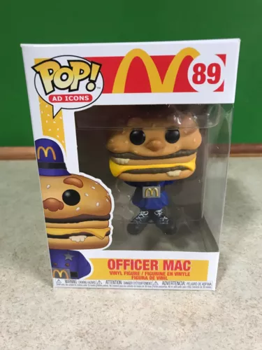 Funko POP! Ad Icons McDonald's OFFICER MAC 89