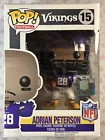 Funko Pop! Adrian Peterson #15 Minnesota Vikings NFL NEW *Shelf Wear*