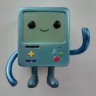Funko Pop! Adventure Time: Metallic BMO #52 Vinyl Figure Beemo No Box Hot Topic