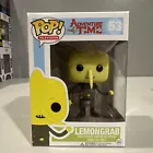 Funko Pop! Adventure TimeLemongrab #53 Nose Re-glued & Plastic few Scratches