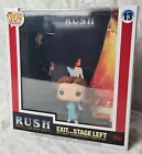 Funko POP Albums Large RUSH Exit Stage Left Vinyl Figure with Hard Case No 13