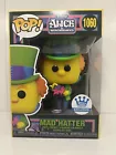 Funko Pop! Alice In Wonderland Mad Hatter Black Light #1060 Funko Shop Exclusive