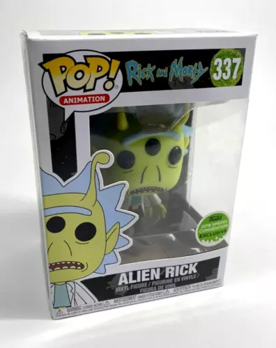 Funko Pop Alien Rick 337 Rick and Morty 2018 Spring Convention Exclusive E4