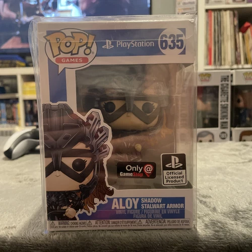 Funko Pop! ALOY SHADOW ARMOR #635 GameStop Horizon Zero Dawn Figure(protector)