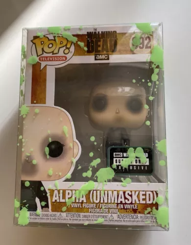 Funko Pop Alpha Unmasked #892 AMC TWD Supply Drop Exclusive The Walking Dead