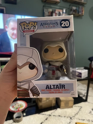 Funko Pop Altair #20 Assassins Creed Minor Box Scuffs (Small Tear On Corner