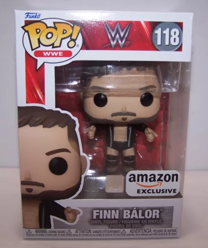 Funko Pop! Amazon Exclusive WWE Finn Bálor Vinyl Figure #118 ~ NEW