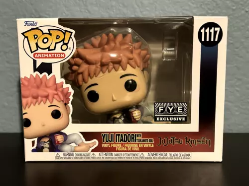 Funko Pop! Animation 1117 Yuji Itadori with Tsukamoto Doll FYE Exclusive!