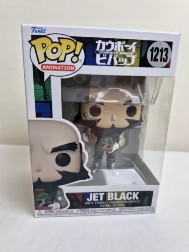 Funko Pop ! Animation #1213 Jet Black Cowboy Bebop Vinyl Figure Boxed New