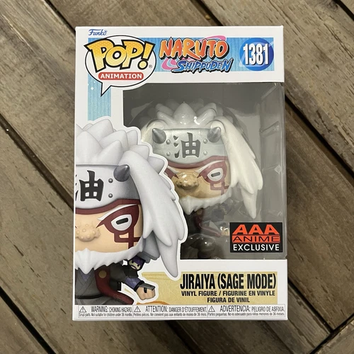 Funko POP Animation #1381 Jiraiya Sage Mode Naruto AAA Anime Exclusive