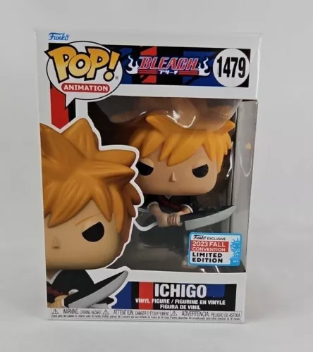 Funko Pop Animation 1479 Bleach Ichigo 2023 Fall Convention Exc Limited Edition