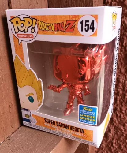 Funko POP Animation 154 - Dragonball Z - SUPER SAIYAN VEGETA - limited edition
