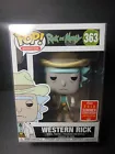 Funko Pop Animation 363 Rick and Morty Western Rick 2018 Summer. W/ POP Sleeve