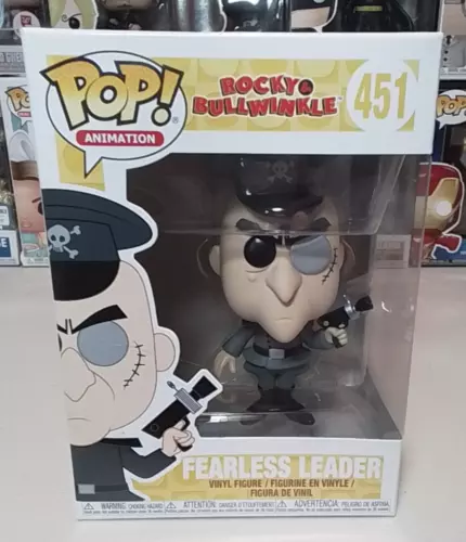 Funko Pop! Animation #451 Fearless Leader - Rocky & Bullwinkle - Free Shipping!