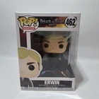 FUNKO POP Animation #462 ERWIN Attack On Titan Vinyl Figure BOXED