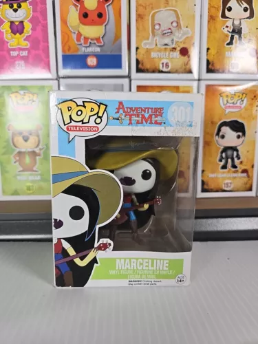 Funko! Pop Animation Adventure Time Marceline with Guitar 301 - Sticker residue
