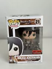 Funko Pop! Animation Attack on Titan Mikasa Ackerman #21 Hot Topic Pre Release