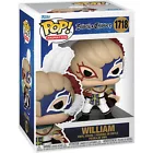 Funko POP! Animation - Black Clover S2 Vinyl Figure - WILLIAM #1718 - NM/Mint