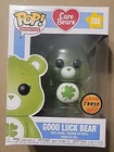 Funko Pop Animation Care Bears Good Luck Bear # 355 Chase Limited Edition