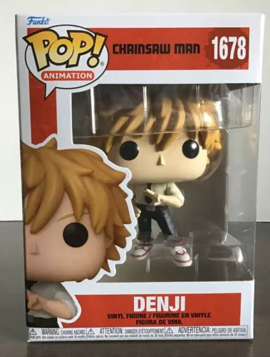 Funko Pop! Animation Chainsaw Man Denji Funko Pop! Vinyl Figure #1678 In Stock