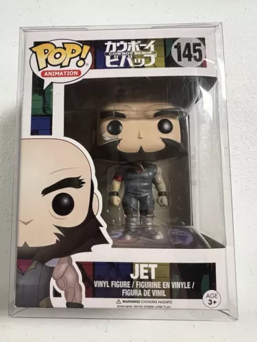 Funko POP! Animation: Cowboy Bebop - Jet #145 w Protector