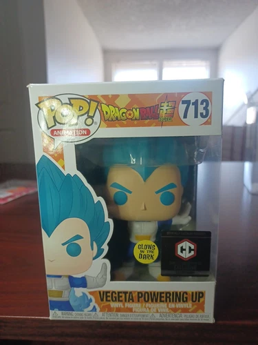 FUNKO POP! ANIMATION: DBZ SUPER- VEGETA POWERING UP (GITD) (CHALICE COLLEC) #713
