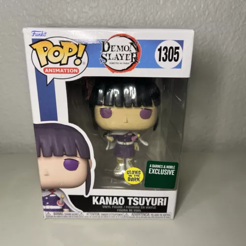 Funko Pop! Animation Demon Slayer KANAO TSUYURI #1305 Glow Barnes & Noble Ex.
