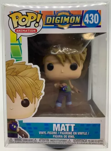 Funko Pop! Animation Digital Digimon Monsters Matt # 430