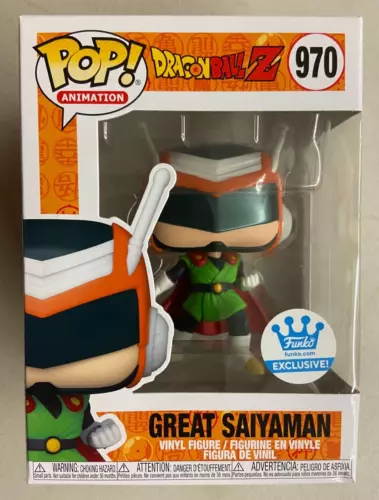 Funko Pop Animation Dragon Ball Z Great Saiyaman #970 Funko Shop Exclusive