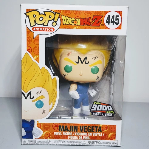 Funko Pop Animation: Dragon Ball Z - Majin Vegeta #445 Over9000.com Exclusive