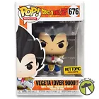 Funko Pop! Animation Dragon Ball Z Vegeta Over 9000! Exclusive Vinyl Figure #676