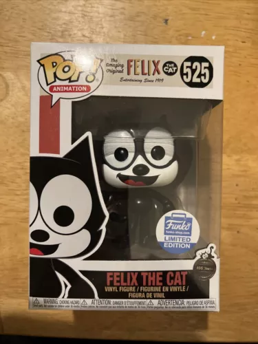 Funko  Pop! Animation Felix The Cat With Magic Bag #525 Funko Shop Exclusive