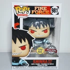 Funko Pop Animation: Fire Force - Shinra With Fire #981 Glow Special Edition