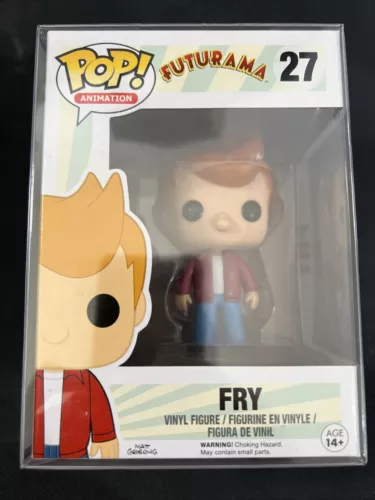 Funko Pop! Animation - Futurama Fry #27 Vinyl Figure + Protector