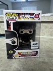 Funko Pop! Animation GI JOE #43 Storm Shadow Vinyl Figure Black GTS Exclusive