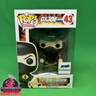 Funko Pop! Animation GI JOE #43 Storm Shadow Vinyl Figure Black GTS Exclusive