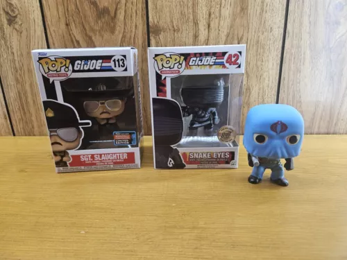 Funko Pop! Animation G.I. Joe Cobra Commander (Hooded) #46 Bait Exclusive