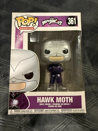 Funko Pop Animation Miraculous Ladybug Hawk Moth #361 Vaulted 2018