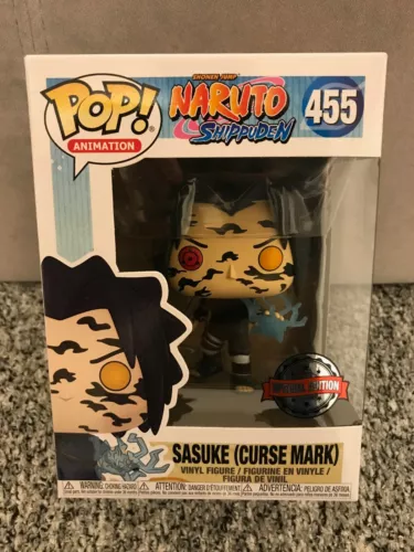 Funko POP! Animation Naruto Shippuden Sasuke #455 (Curse Mark)  Special Edition
