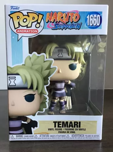 Funko Pop! Animation Naruto: Shippuden Temari with Fan Funko Pop! #1660