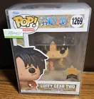 Funko Pop Animation One Piece Luffy Gear Two #1269 Fundom Exclusive W/ Protector
