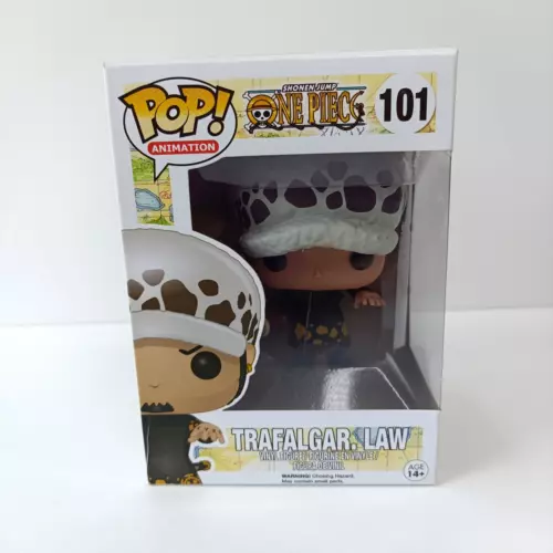 Funko Pop Animation One Piece Trafalgar Law Number 101 Vinyl Figure Shonen Jump