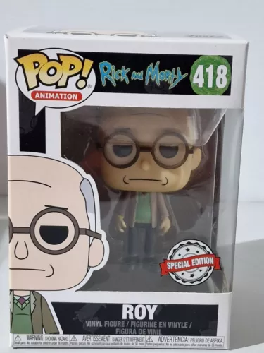 Funko Pop! Animation Rick And Morty 418 Roy Special Edition