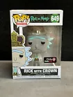 Funko POP! Animation Rick and Morty Rick with Crown #649 Vinyl Figure