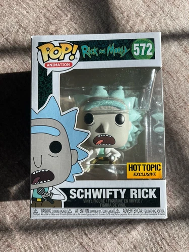 Funko Pop! Animation Rick and Morty Schwifty Rick - #572 Hot Topic Exclusive