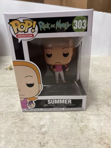 Funko Pop! Animation: Rick and Morty - Summer #303 - Vinyl figure W/ Protector