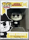 Funko Pop! ANIMATION: Rocky Bullwinkle BORIS BADENOV #449 NEW W/Pop Protector