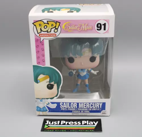 Funko Pop! Animation Sailor Moon #91 Sailor Mercury Vinyl Figure